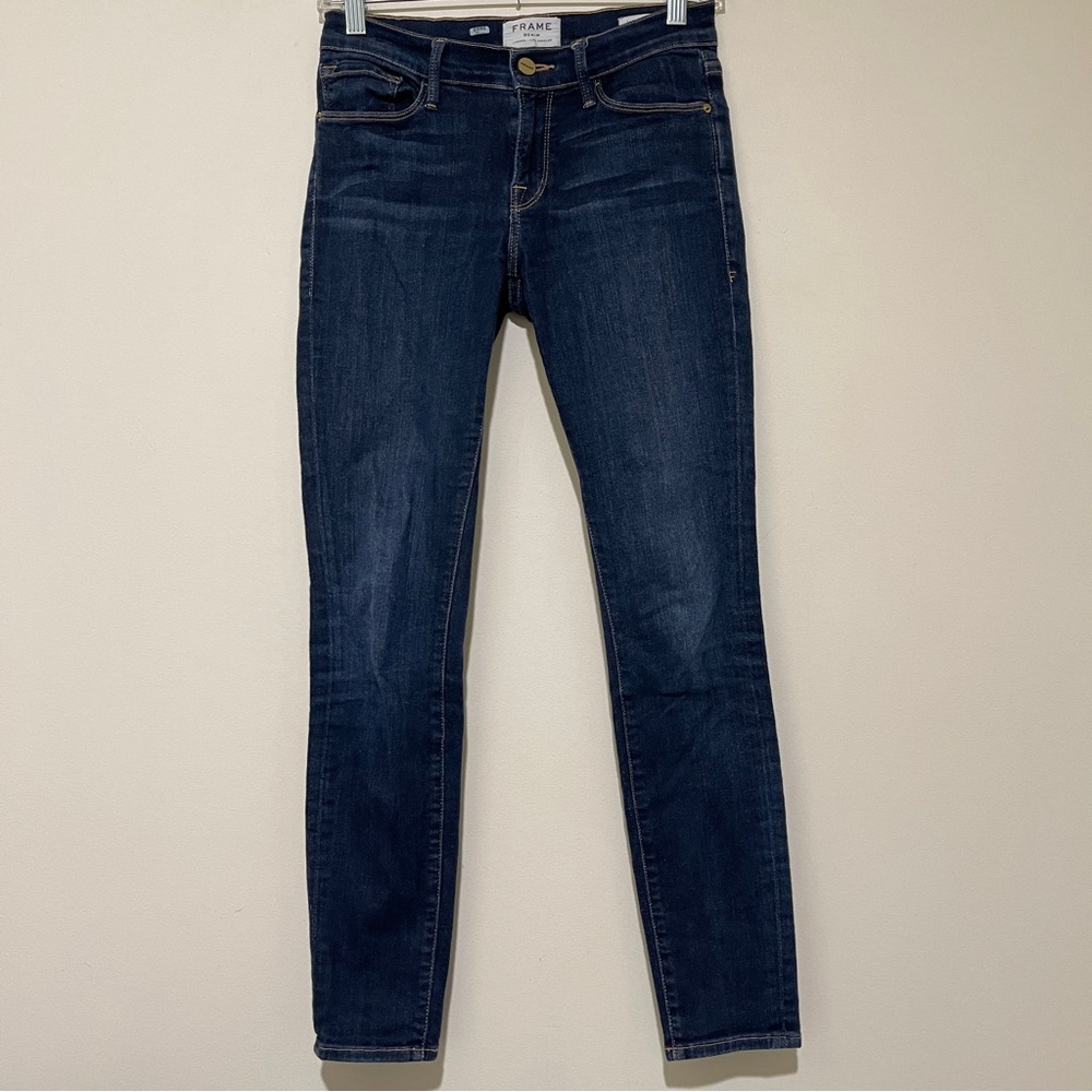 NWOT Frame Denim Women's Dark Blue Skinny Jeans